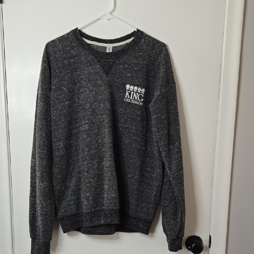 Jerzees Dark Gray Crewneck Sweater